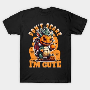 Halloween Dino - Don't Scare I'm Cute T-Shirt